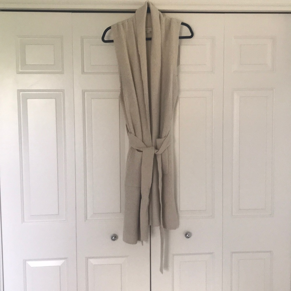 Long sweater vest